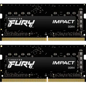 32GB (2x16GB) KINGSTON FURY Impact DDR4-2666 CL15 RAM Gaming Notebookspeicher 