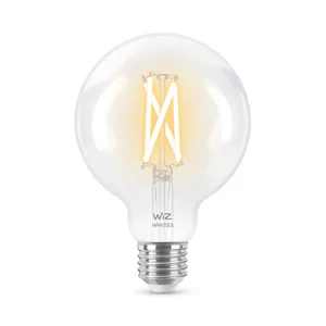 WiZ 60W E27 Globeform Filament Clear (TW) Einzelpack