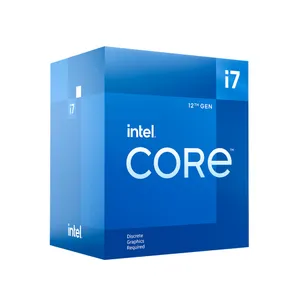 INTEL Core i7-12700F 2,1GHz 8+4 Kerne 25MB Cache Sockel 1700 (Boxed mit Lüfter)
