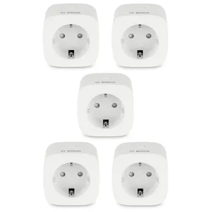 Bosch Smart Home Smart Plug - Zwischenstecker kompakt, 5er Pack