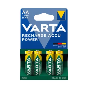 VARTA Ready2Use Akku Mignon AA HR6 4er Blister (2600 mAh)