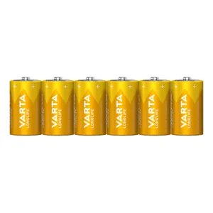 VARTA LongLife Batterie Mono D LR20 1,5V 6er Folienverpackung