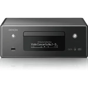 Denon RSD-N11DAB CD-Netzwerkreceiver HEOS Multiroom Bluetooth Airplay2 schwarz 