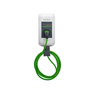 Keba Wallbox KeContact P30 c-series EN Type2 6m Cable 22kW-RFID-ME - Green Edit