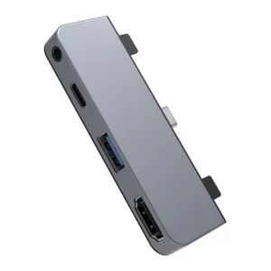 Hyper Drive 4-in-1 USB-C Hub für iPad Pro Grau 