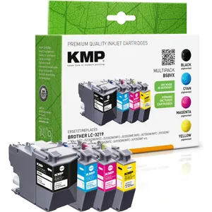 KMP Tintenpatronen Multipack ersetzt  Brother LC3219XLVAL 