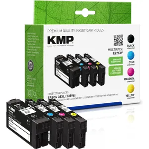 KMP Tintenpatronen Multipack ersetzt  Epson 35XL (T3596) 