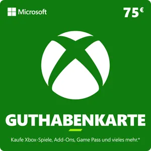 Xbox Guthabenkarte 75 EUR DE