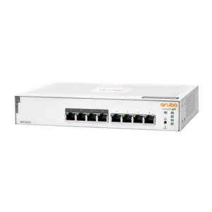 HPE Aruba Instant On 1830 8G 4p Class4 PoE 65W 8-Port Smart Managed Switch