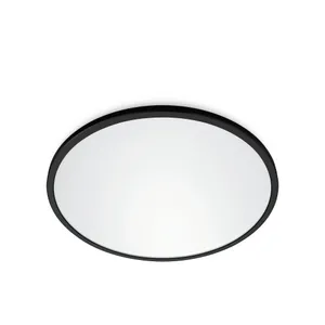 WiZ SuperSlim Deckenleuchte Tunable White 3800lm Schwarz Einzelpack