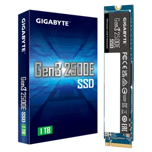 GIGABYTE NVMe PCIe 3th Gen 2500E SSD 1TB 