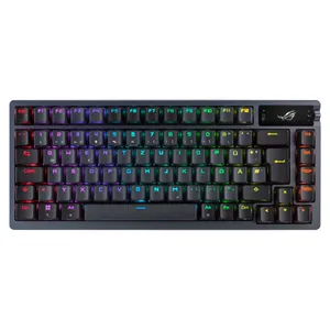 ASUS ROG Azoth RGB Schwarz - Kabellose 75% Hot-Swap Gaming Tastatur