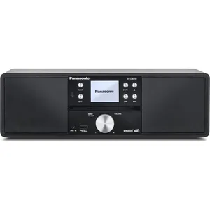 Panasonic SC-DM202EG-K All-in-One Stereo System mit CD, DAB+, Bluetooth, schwarz