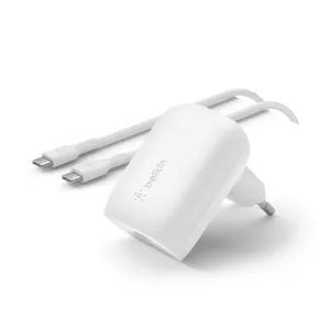 Belkin 30W USB-C Ladegerät, Power Deliver, PPS, inkl. 1m USB-C Kabel, weiß