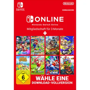 Multi-software + NSO 90 days - Nintendo Digital Code