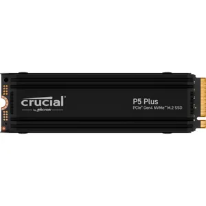 Crucial P5 Plus 2 TB NVMe SSD 3D NAND PCIe 4.0 M.2 2280 mit Kühlkörper