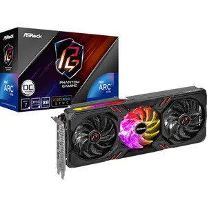 ASROCK Intel Arc A770 Phantom Gaming 16GB OC Grafikkarte 16GB GDDR6 HDMI, 3x DP 