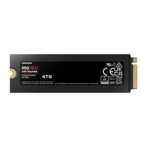 Samsung 990 PRO NVMe SSD 4 TB M.2 PCIe 4.0 3D-NAND TLC mit Kühlkörper