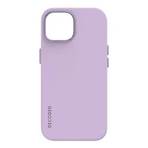 Decoded AntiMicrobial Silicone Backcover iPhone 15 Plus Lavender