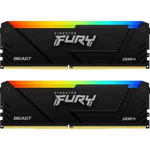 64GB (2x32GB) KINGSTON FURY Beast RGB DDR4-3200 CL16 RAM Gaming Arbeitsspeicher