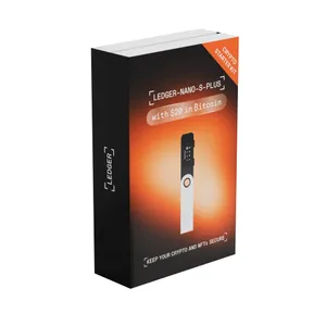 Ledger Nano S Plus Krypto-Hardware-Geldbörse Schwarz inkl. 20$ Bitcoin-Voucher