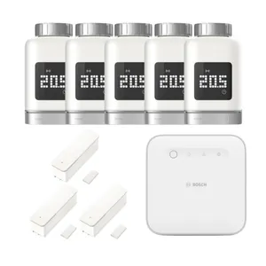 Bosch Smart Home Starter Set Smarte Heizung • 5x Thermostat • 3x Fensterkontakt