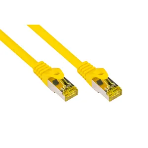 Good Connections Patchkabel mit Cat. 7 Rohkabel S/FTP 10m gelb 