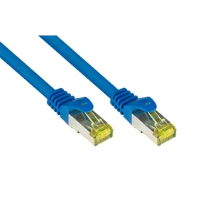 Good Connections Patchkabel mit Cat. 7 Rohkabel S/FTP 30m blau 