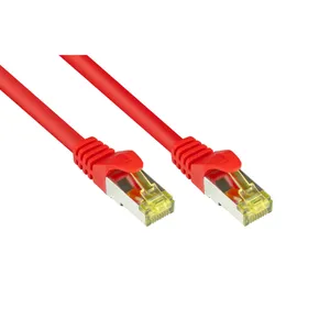 Good Connections Patchkabel mit Cat. 7 Rohkabel S/FTP 30m rot 