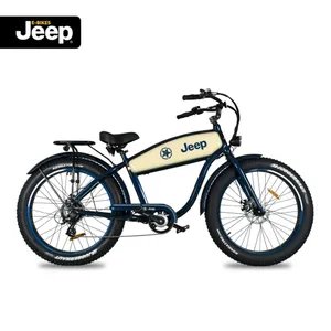 Jeep Cruise E-Bike CR 7005 26" blau/creme