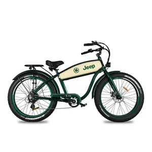 Jeep Cruise E-Bike CR 7004 26" grün/beige