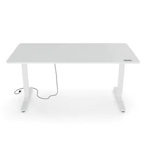 Yaasa elektrisch höhenverstellbarer Schreibtisch Desk Pro 2 - 160x80cm -Offwhite