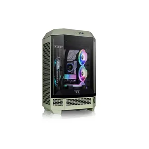 THERMALTAKE The Tower 300 Micro-ATX Gehäuse mit Sichtfenster Matcha Green