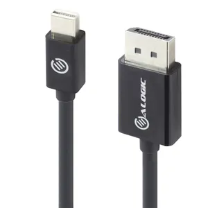 ALOGIC Elements Mini DisplayPort auf DisplayPort Kabel 1m schwarz