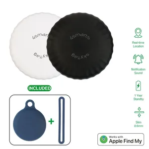 4Smarts Standort-Finder SkyTag Slim 2er Set (schwarz, weiß) 