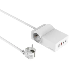 4Smarts 6 in 1 USB-C/A Steckdosenleiste Desk GaN 65W 