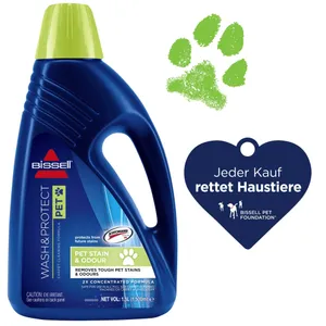 BISSELL Wash & Protect Pet 1,5L Reinigungsmittel Fleckenreiniger