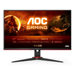 AOC 27G2SAE 68,6cm (27") FHD VA Gaming Monitor 16:9 HDMI/DP/VGA 165Hz 1ms Sync