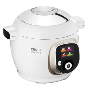 Krups CZ7101 Cook4Me+ Multikocher  6l, 1200 W, weiß/grau 