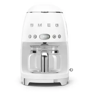 SMEG DCF02WHEU 50s Style Filterkaffeemaschine Weiß 