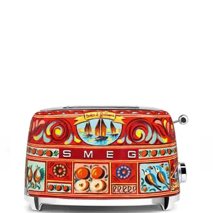 SMEG TSF01DGEU Dolce & Gabbana Toaster Sicily is my love
