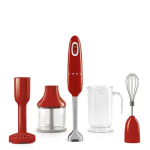 SMEG HBF22RDEU 50s Style  Stabmixer - Rot 
