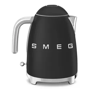 SMEG KLF03BLMEU 50s Style Wasserkocher Schwarz-Matt 