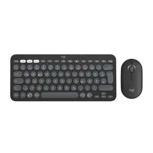 Logitech Pebble 2 Combo Graphite - Multi-Device Bluetooth®-Combo 