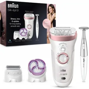 Braun Silk-epil 9-980 SensoSmart Wet & Dry - Epilierer - weiß/roségold