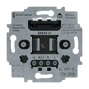 BUSCH JAEGER e-contact-Einsatz flex 1-fach 230 V 
