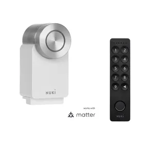 Nuki Smart Lock Pro 4. Generation weiß + Keypad 2