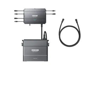 Zendure SolarFlow 2000 Bundle Laderegler + AB2000 Batteriemodul + Batterie Verlängerungskabel 5m