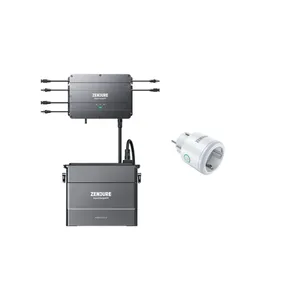 Zendure SolarFlow 1200 Bundle Smart PVHub 1200 Laderegler + AB2000 Batteriemodul +  Zendure ZDSATP16 Smart Plug Steckdose