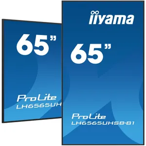 iiyama ProLite LH6565UHSB-B1 163,9cm (65") 4K UHD Signage Monitor DP/HDMI/RJ45